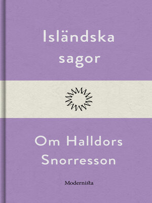 cover image of Om Halldor Snorresson